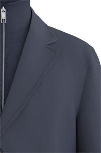 Manteau Hyde en laine - Dark Blue