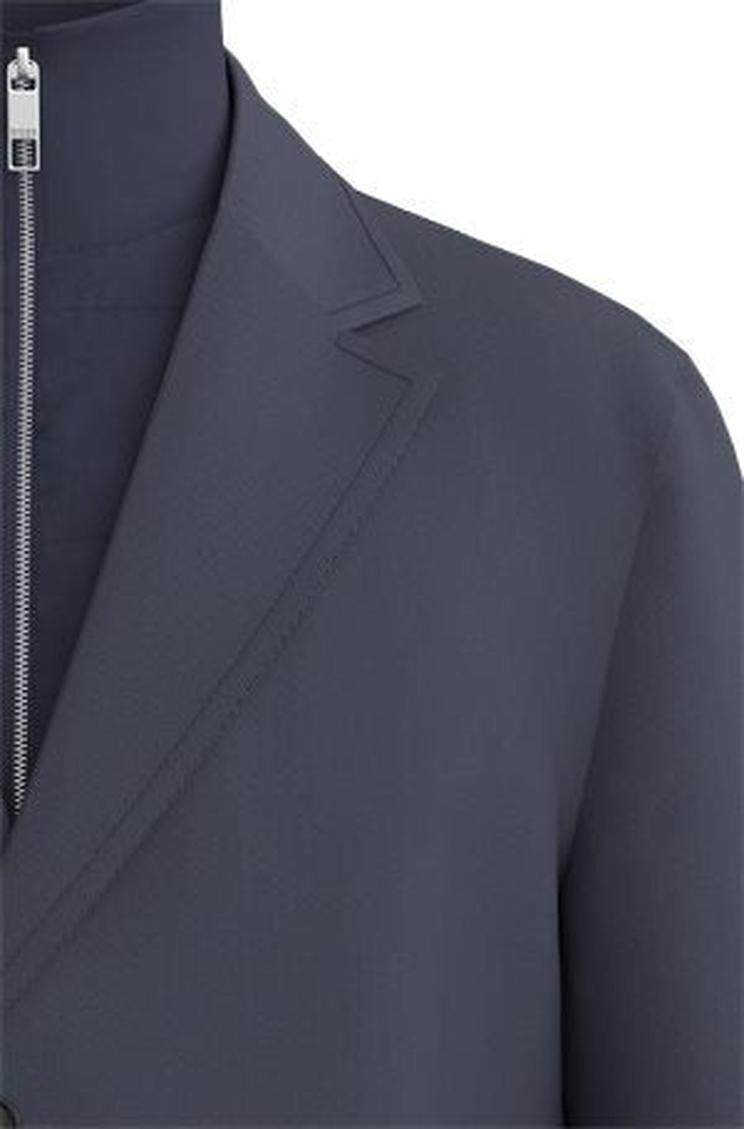 Manteau Hyde en laine - Dark Blue