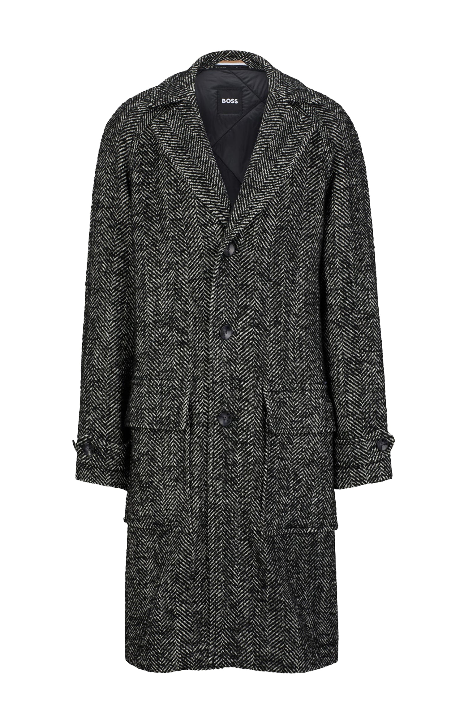 Manteau Cam en laine - Black