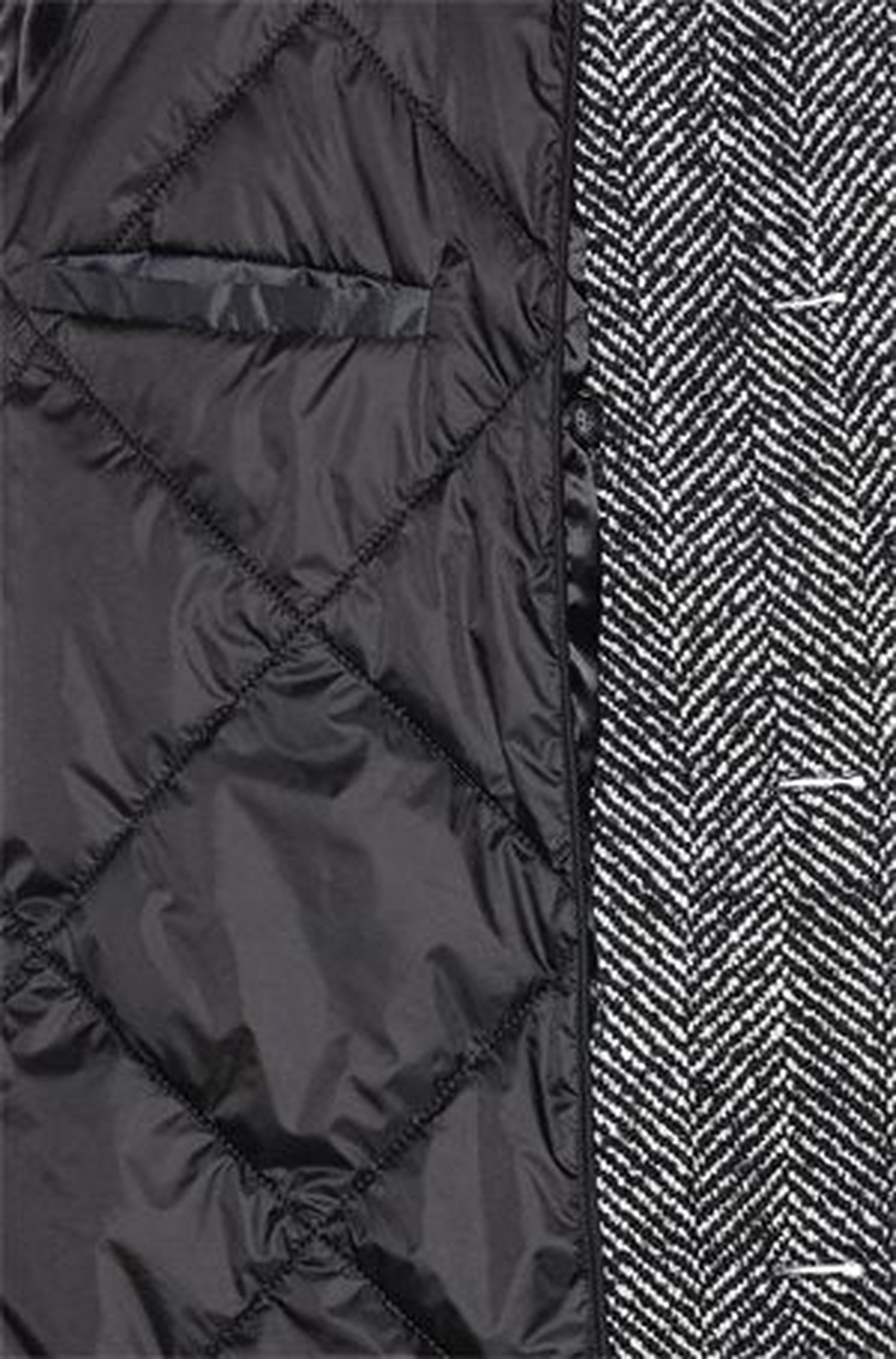 Manteau Cam en laine - Black