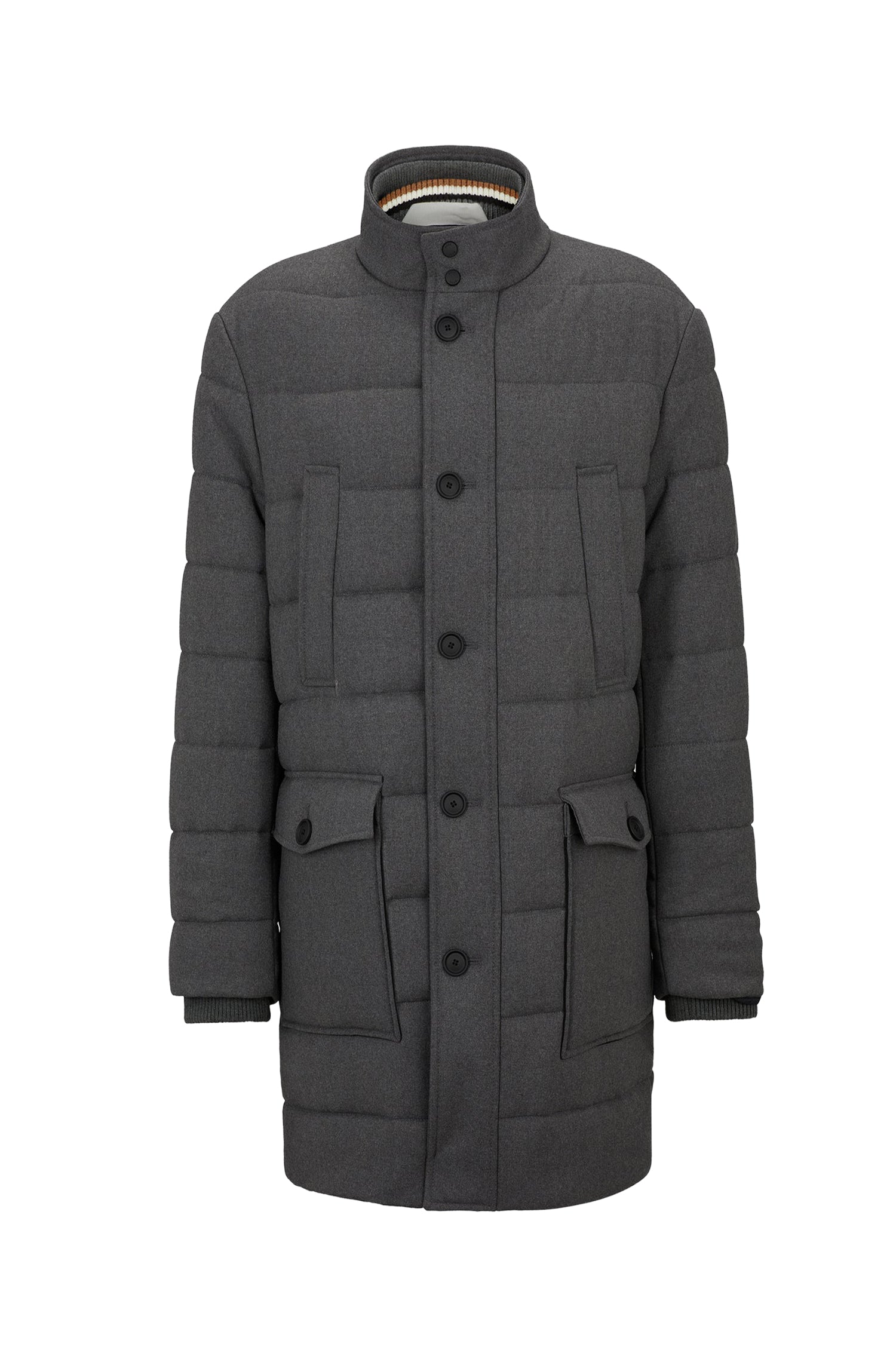 Manteau Jared en laine - Medium Grey
