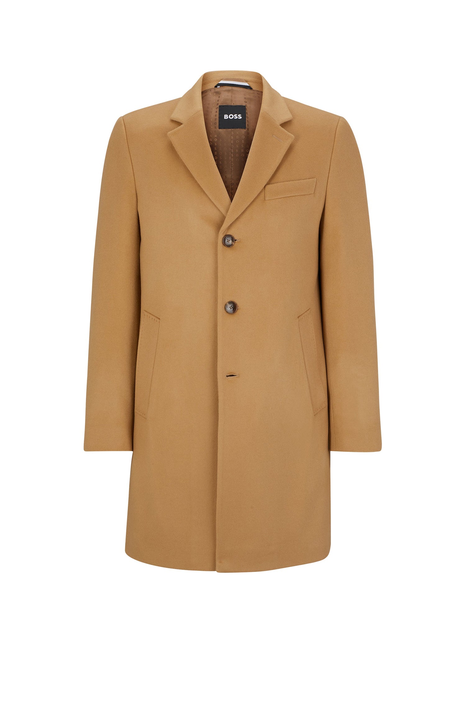 Hyde wool coat - Medium Beige