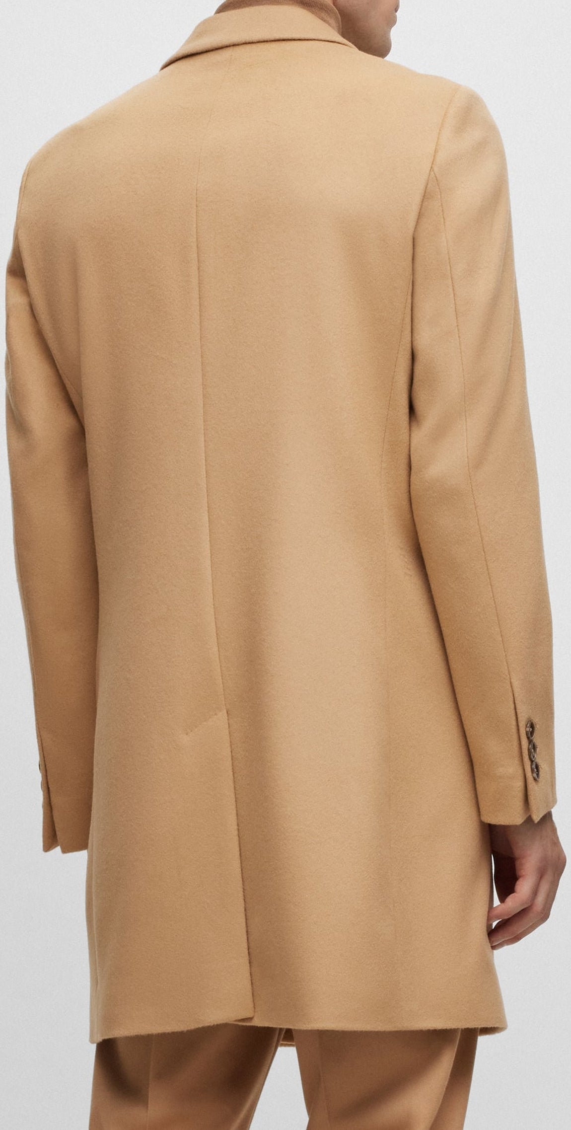 Hyde wool coat - Medium Beige