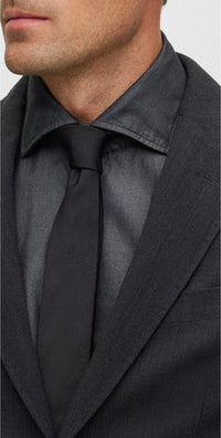 Heston wool suit - Black