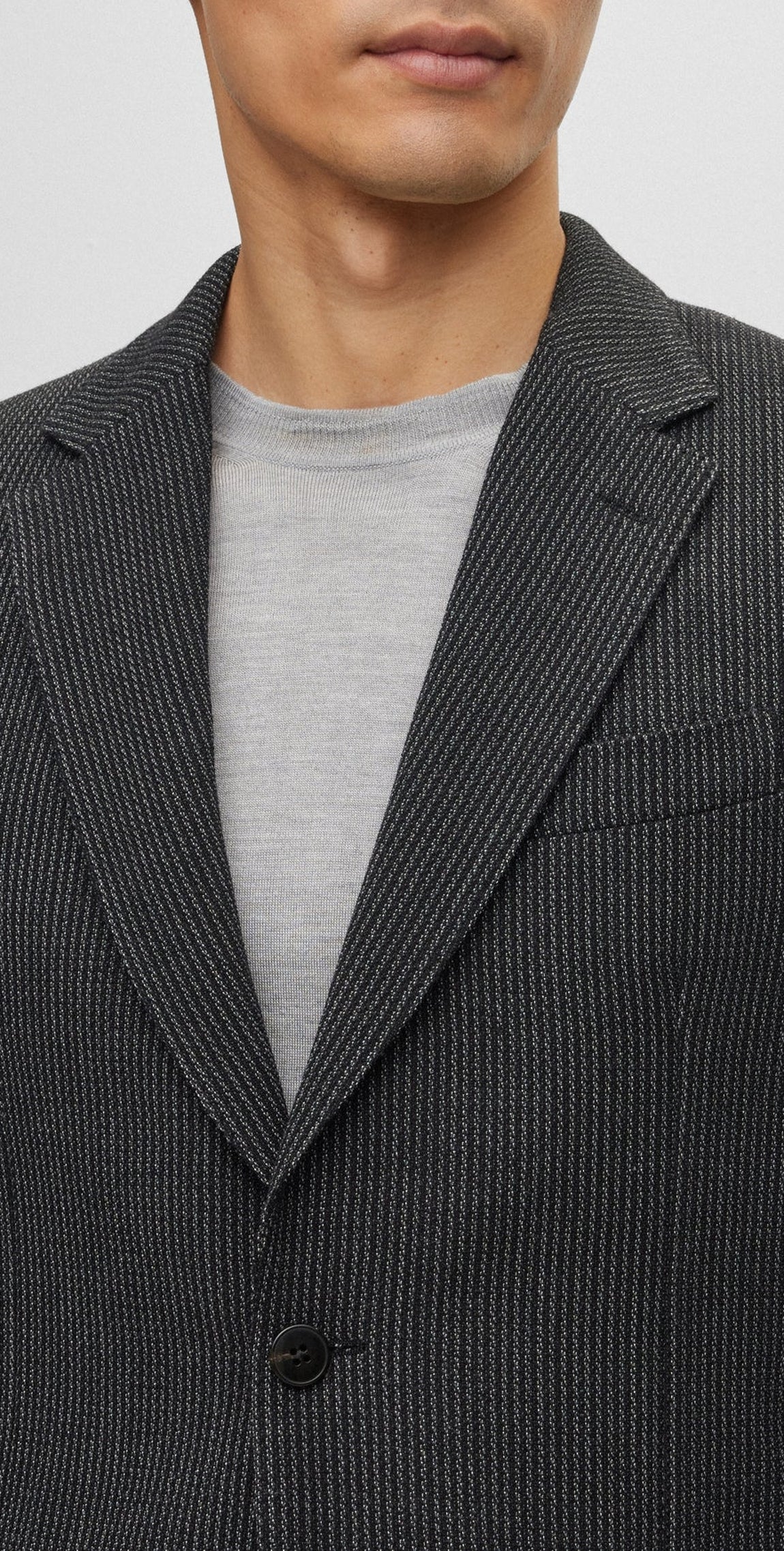Heston wool blazer - Black