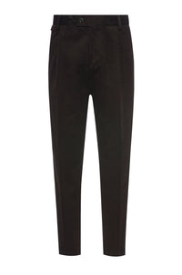 DARK BROWN // FORMAL TROUSERS L-PEETL-PL