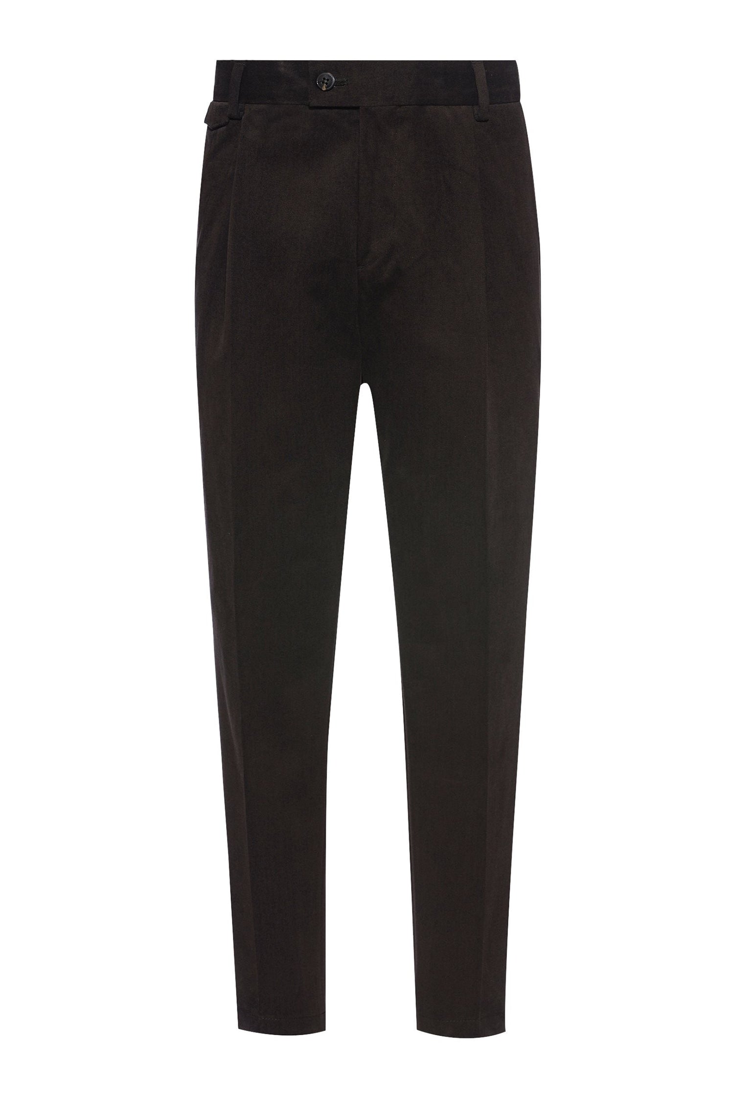 DARK BROWN // FORMAL TROUSERS L-PEETL-PL