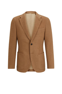Blazer Heston en cuir - Medium Beige