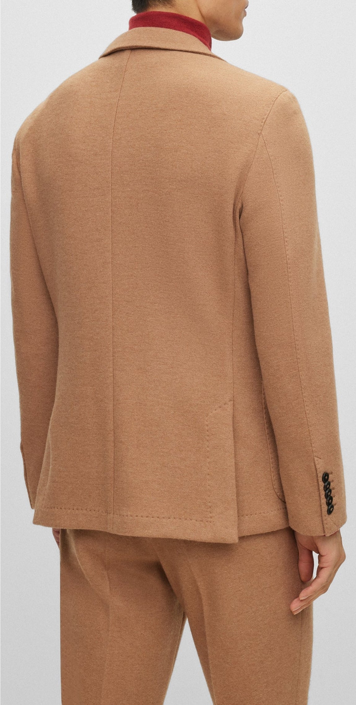Blazer Heston en cuir - Medium Beige