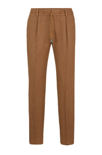 Gee leather trousers - Medium Beige