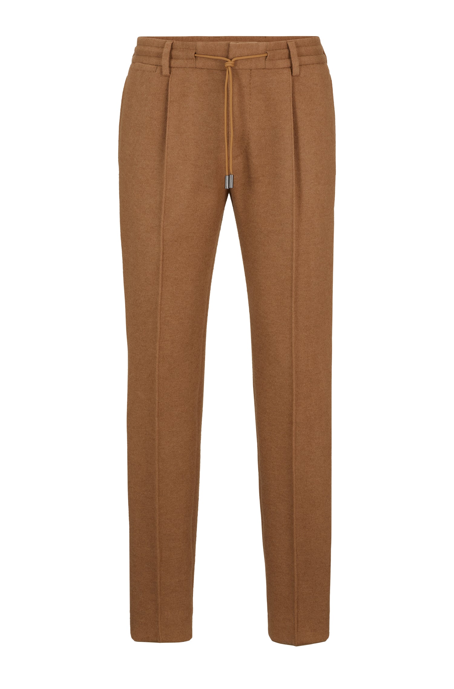 Gee leather trousers - Medium Beige