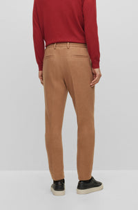 MEDIUM BEIGE // FORMAL TROUSERS L-GEE-J-DS-233