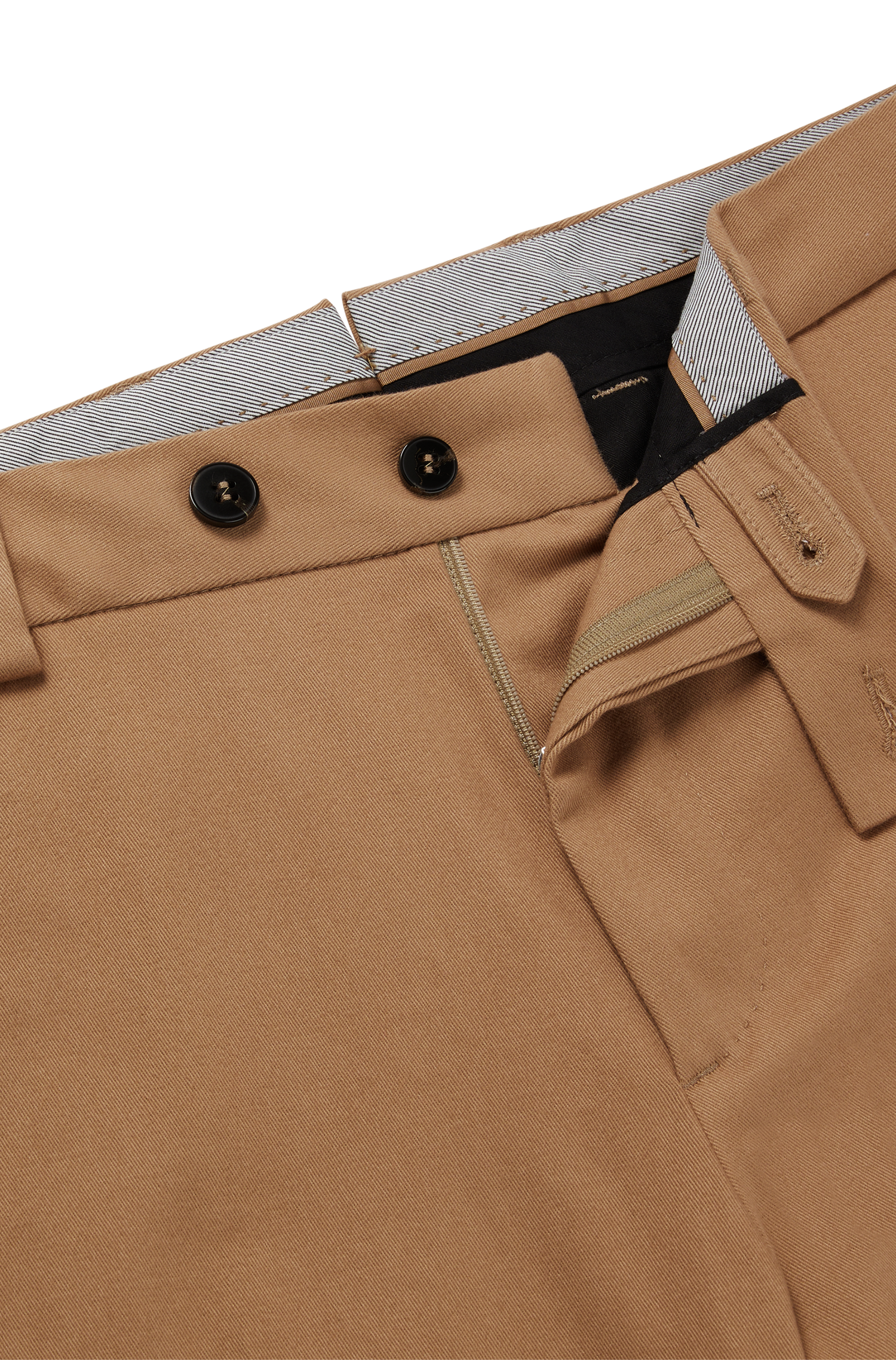 MEDIUM BEIGE // FORMAL TROUSERS L-PEETL