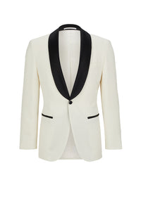 Blazer Harvers en soie - White