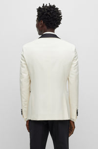 WHITE // BLAZERS L-HARVERS-TUX-234