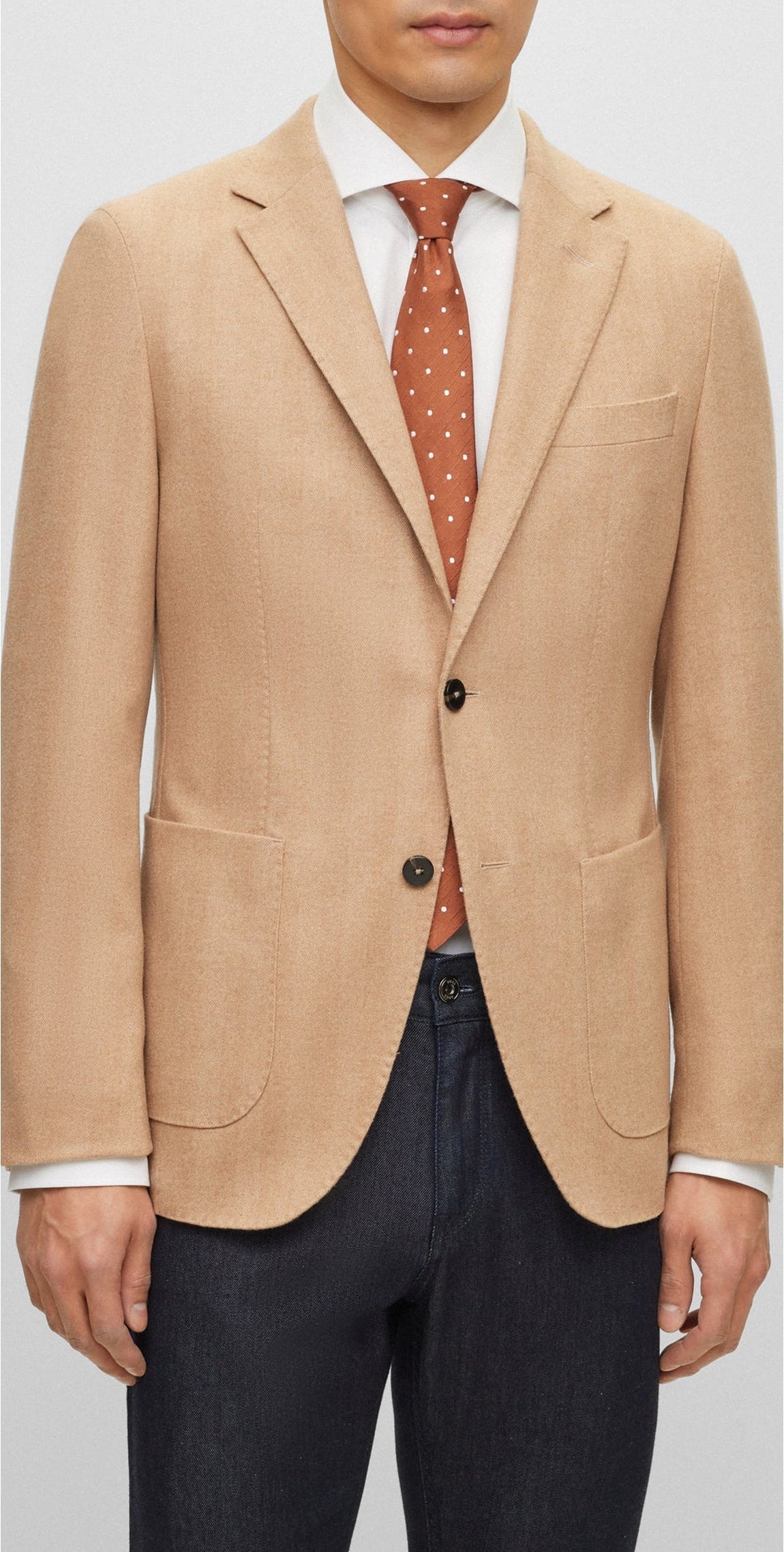 MEDIUM BEIGE // BLAZERS L-HESTON-233