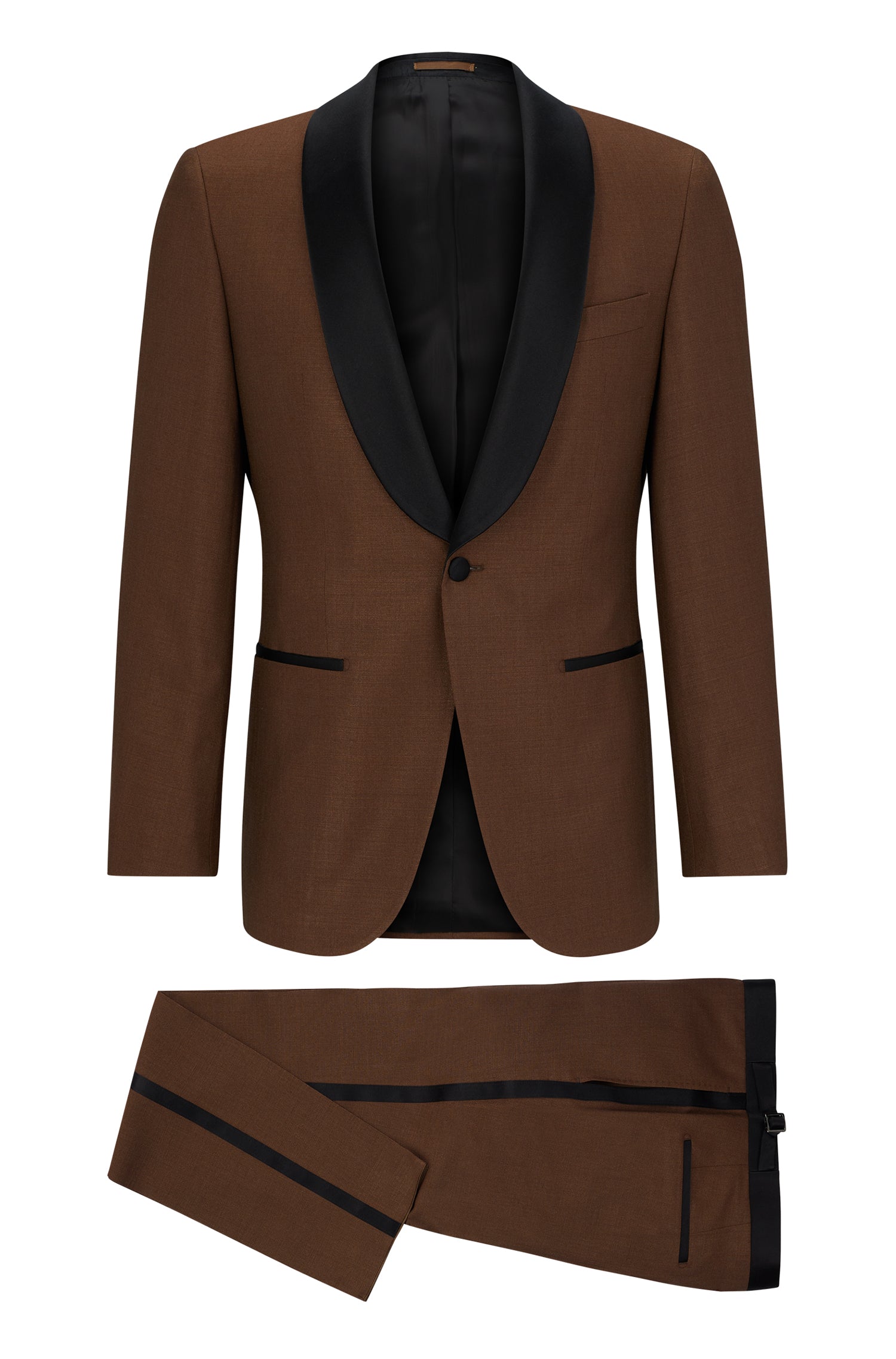 MEDIUM BEIGE // BUSINESS SUITS L-HARVERS2PCSTUX-234