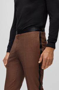 MEDIUM BEIGE // BUSINESS SUITS L-HARVERS2PCSTUX-234