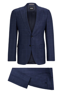 DARK BLUE // SUITS H-HUGE-2PCS-PEAK-232