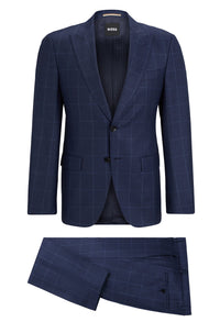 Huge wool suit - Dark Blue