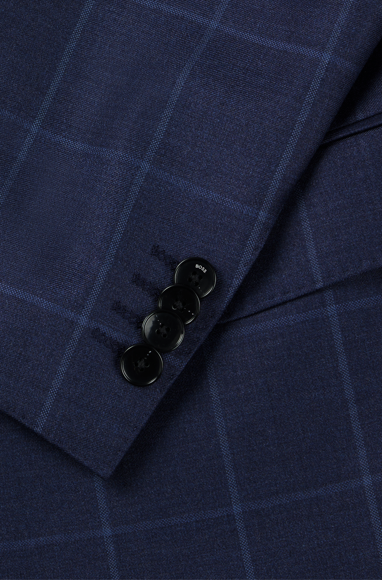DARK BLUE // SUITS H-HUGE-2PCS-PEAK-232