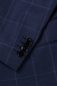 DARK BLUE // SUITS H-HUGE-2PCS-PEAK-232