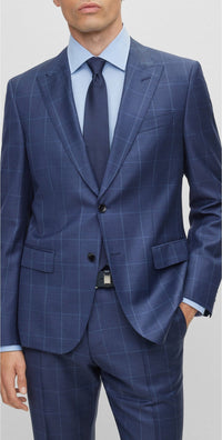 DARK BLUE // SUITS H-HUGE-2PCS-PEAK-232