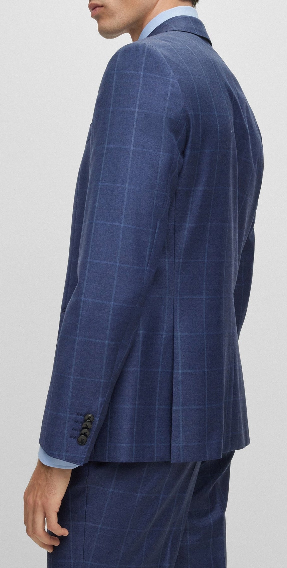 DARK BLUE // SUITS H-HUGE-2PCS-PEAK-232