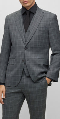 Jeckson wool blend suit - Medium Grey