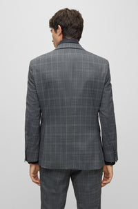Jeckson wool blend suit - Medium Grey