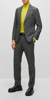 Hutson wool blazer - Open Grey