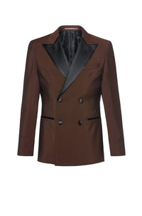MEDIUM BROWN // DINNER JACKETS L-HESTON-DB-TUX-234