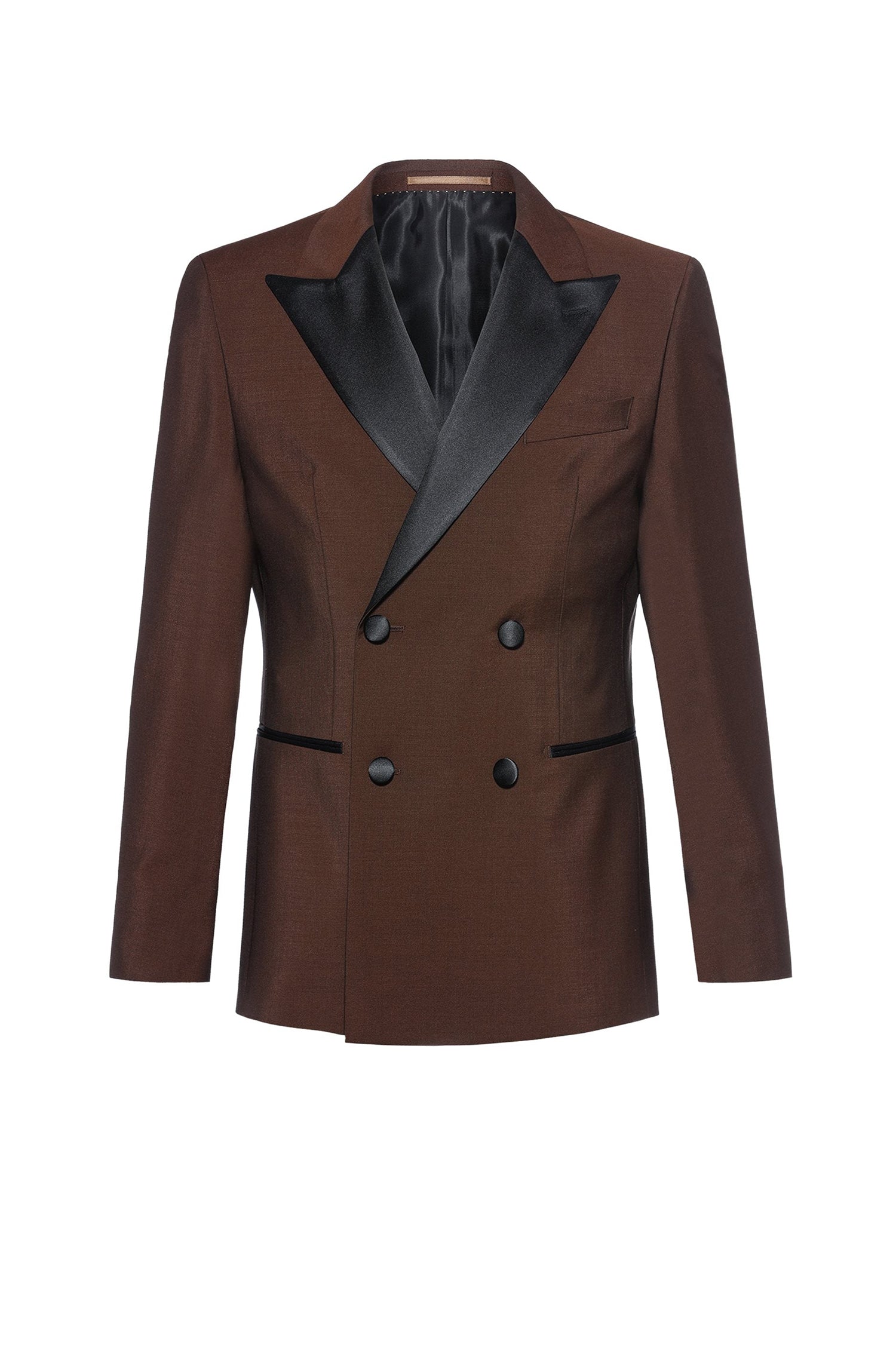 MEDIUM BROWN // DINNER JACKETS L-HESTON-DB-TUX-234