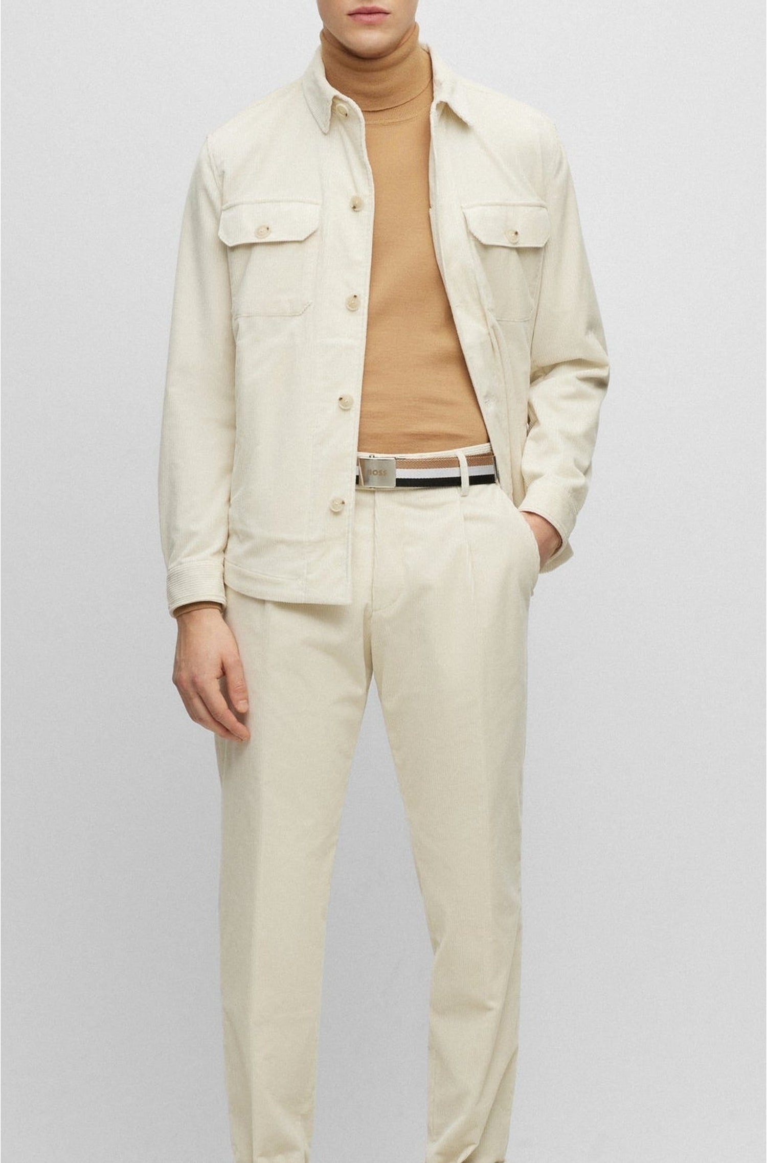Pantalon de costume Perin - Medium Beige