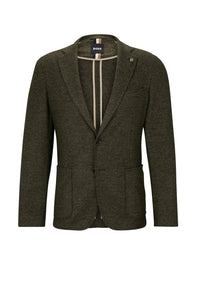 Hanry wool blend blazer - Open Green