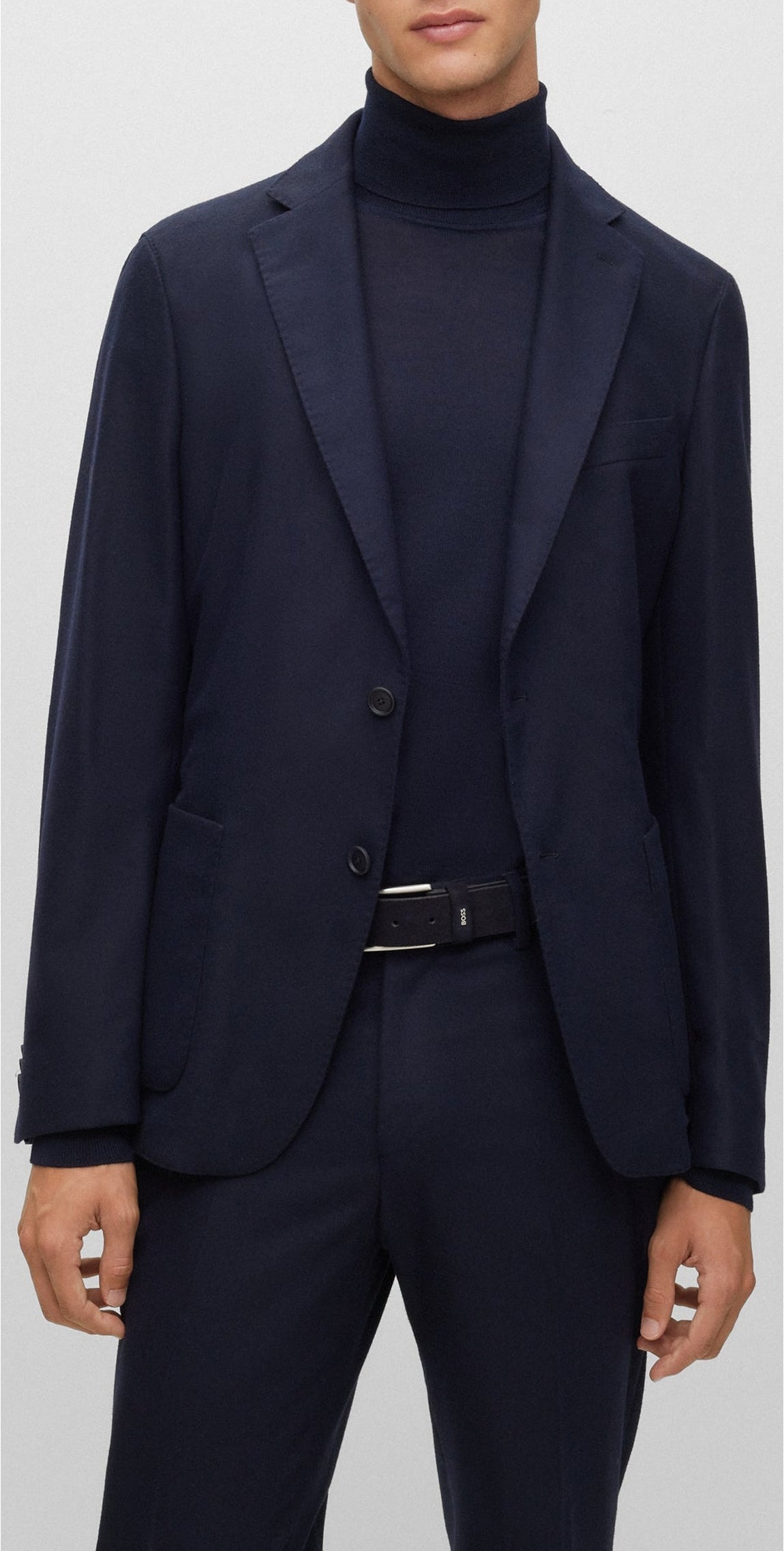 Blazer Hanry en laine - Dark Blue