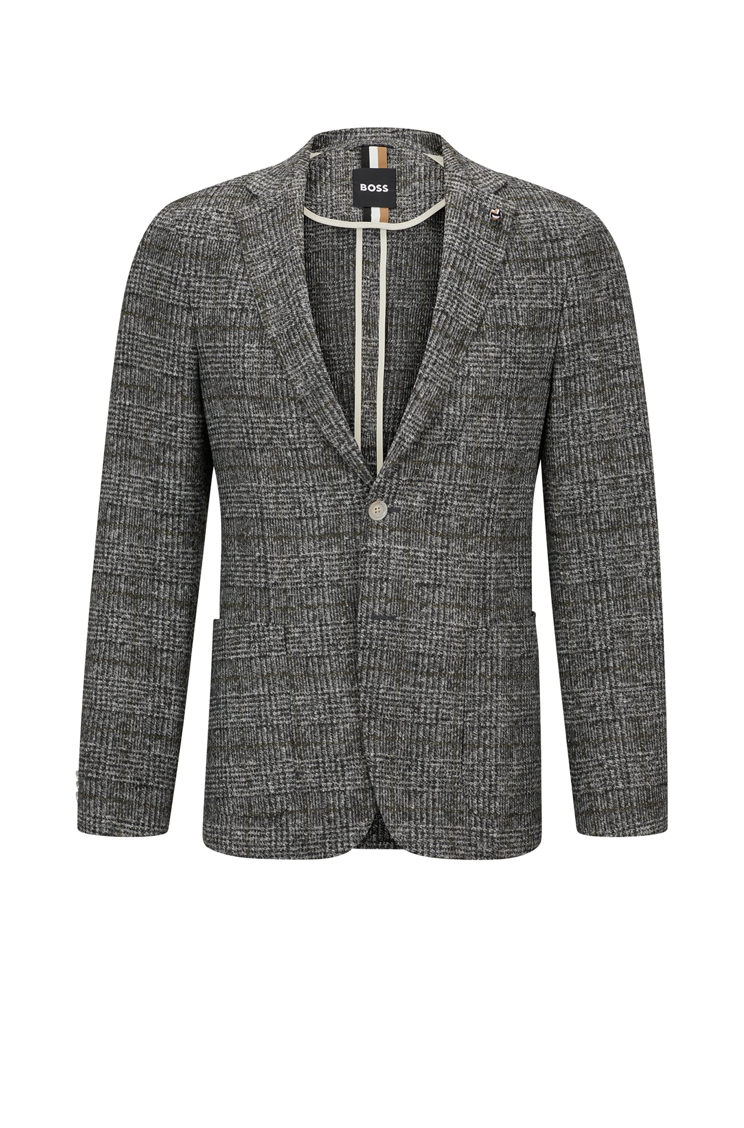 Hanry wool blend blazer - Medium Grey