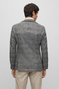 Hanry wool blend blazer - Medium Grey