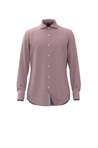 DARK RED // BUSINESS SHIRTS H-HANK-SPREAD-C6-233
