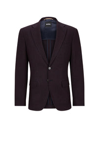 DARK RED // BLAZERS H-HUTSON-ELBOW-233