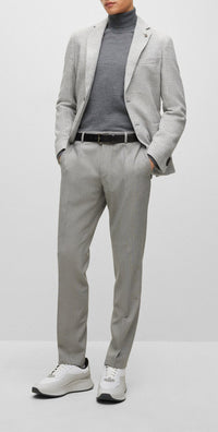 Hanry wool blazer - Silver