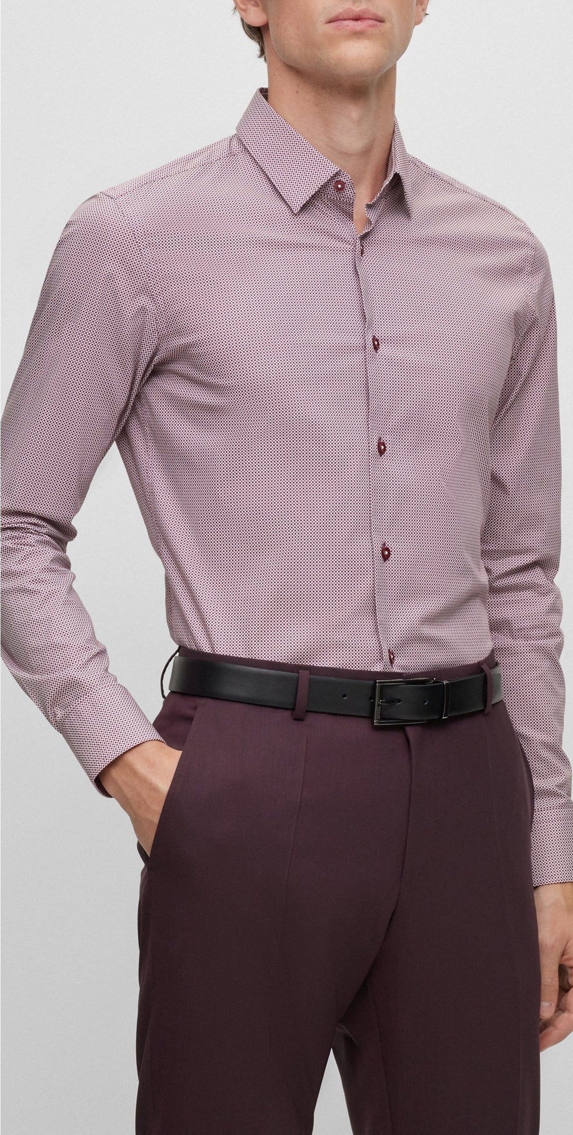 Hank shirt - Dark Red