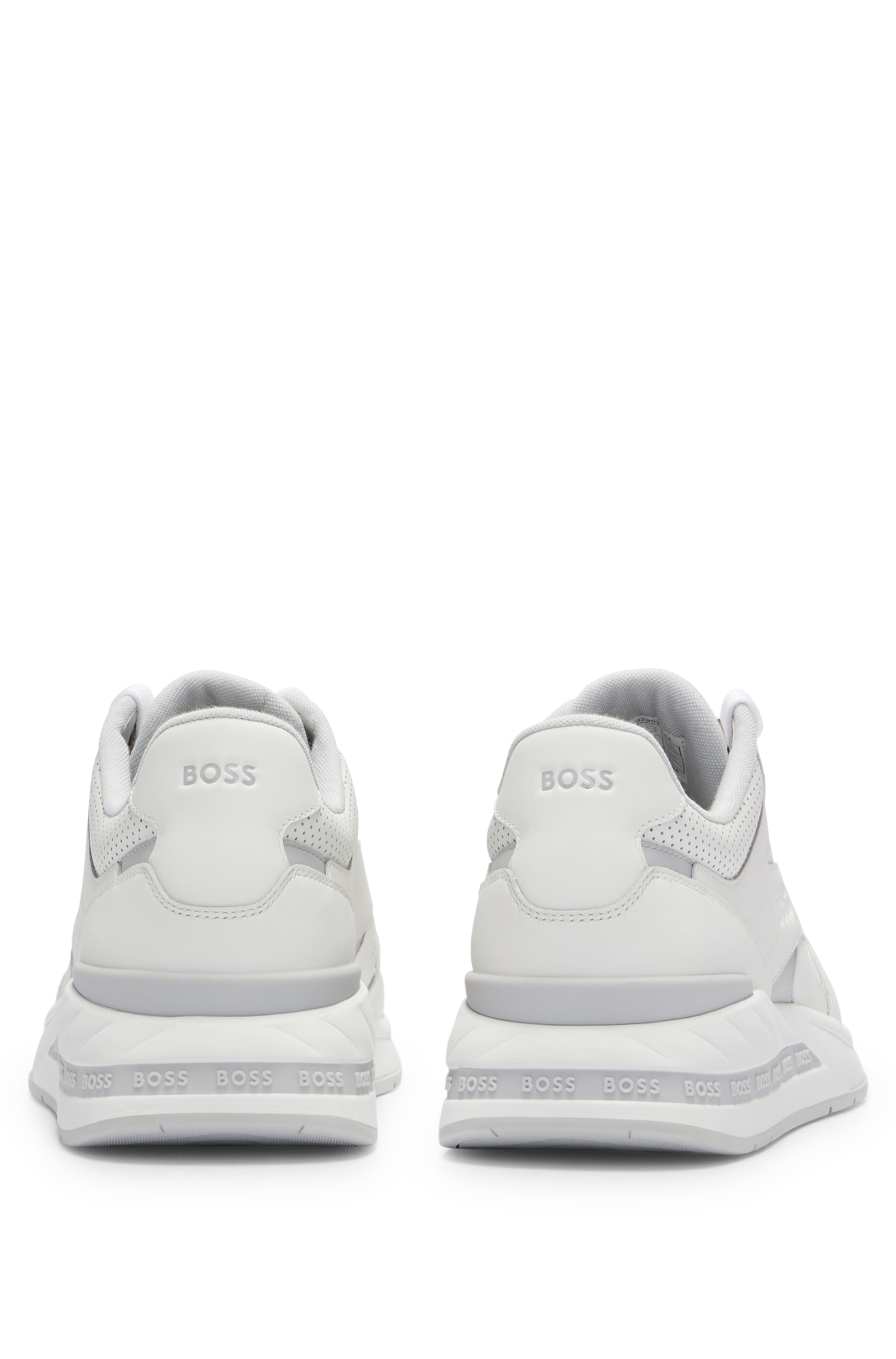 Kurt leather trainers - White