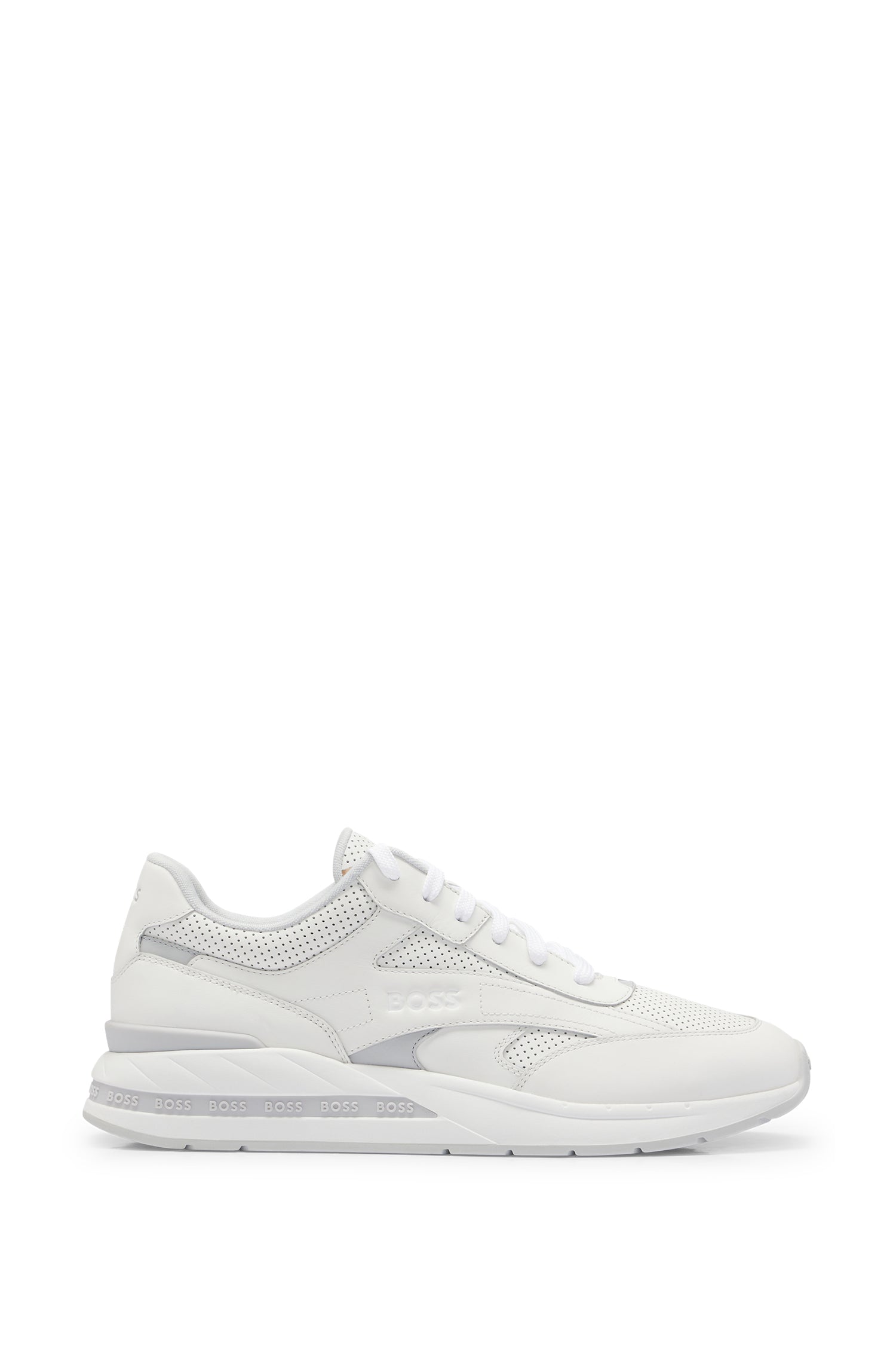 Kurt leather trainers - White