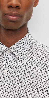 BLACK // BUSINESS SHIRTS H-HANK-S-KENT-C1-232