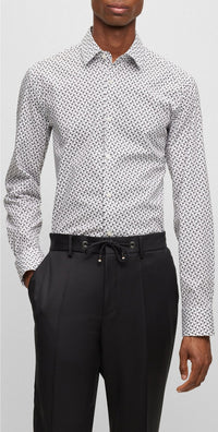 BLACK // BUSINESS SHIRTS H-HANK-S-KENT-C1-232
