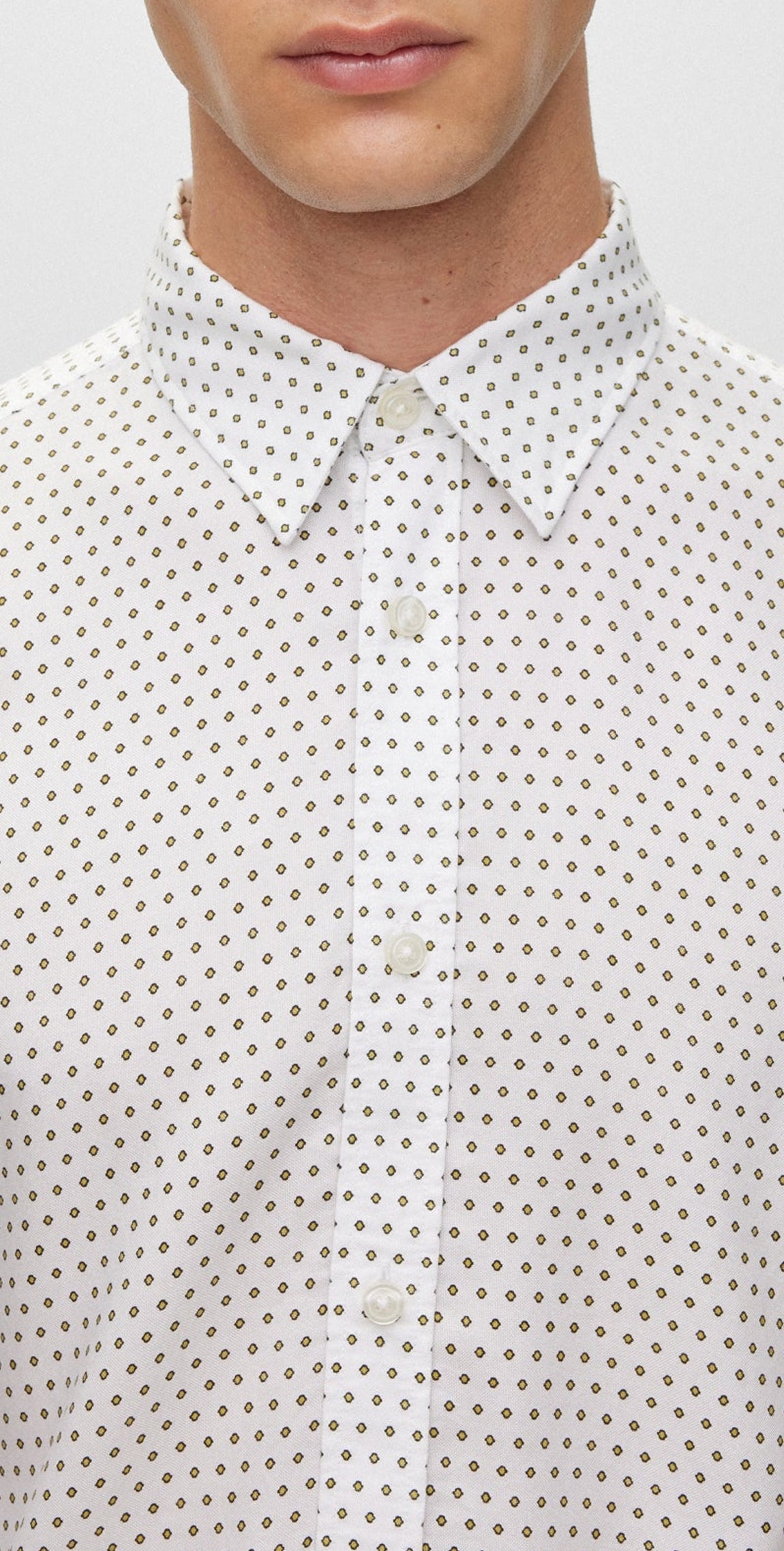 BRIGHT GREEN // CASUAL SHIRTS S-ROAN-KENT-C1-233