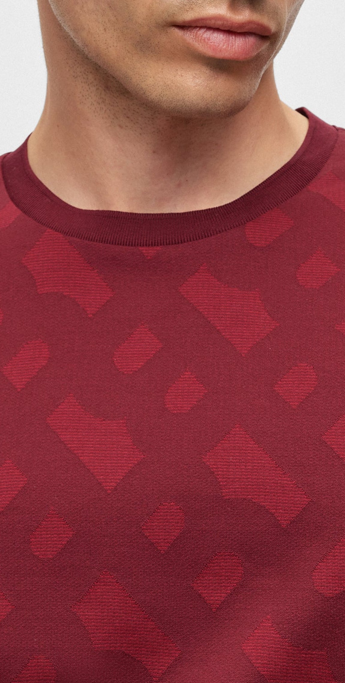 Tiburt T-shirt - Dark Red