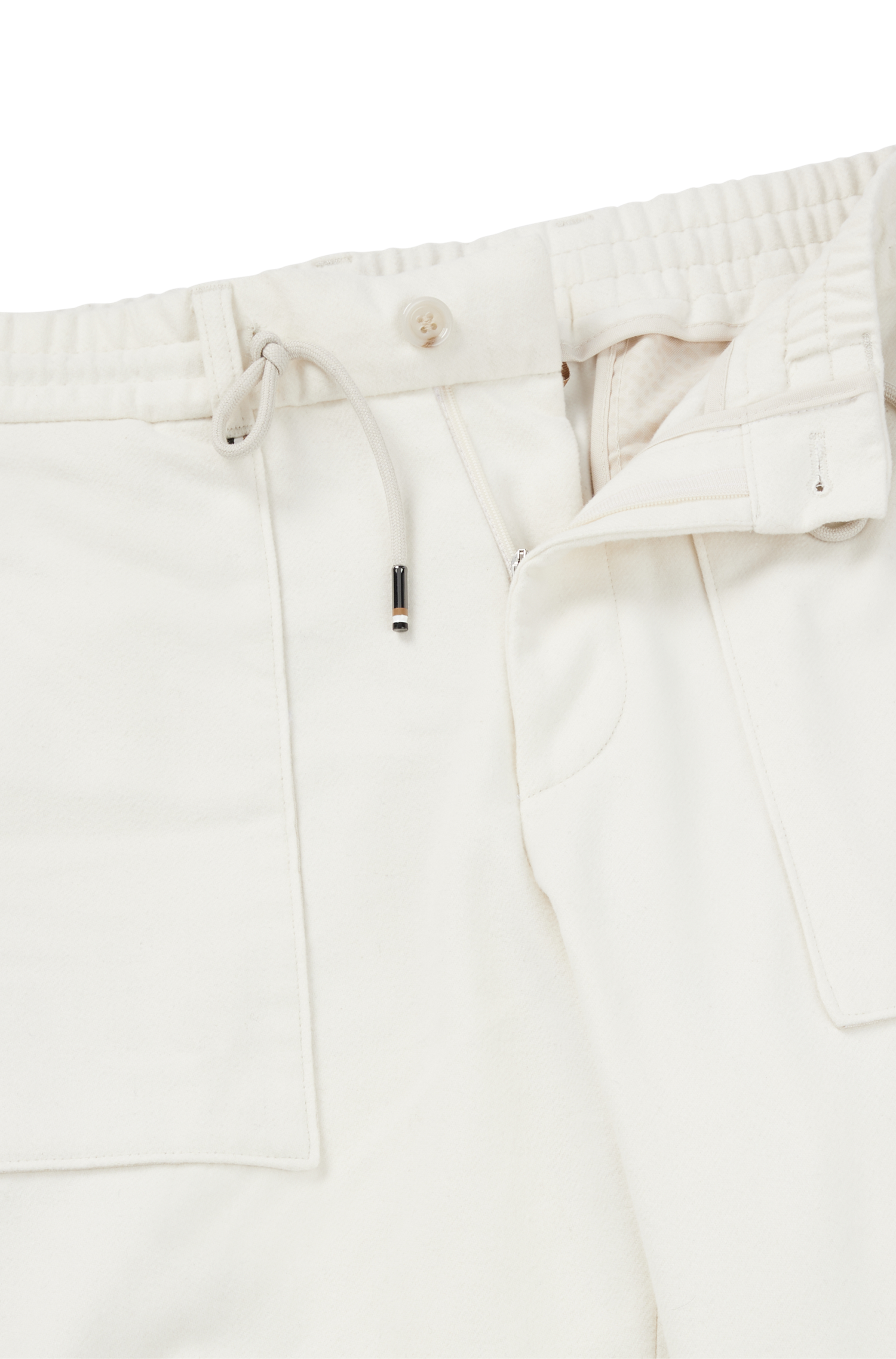 OPEN WHITE // TROUSERS C-PERIN-DS-PATCH-234