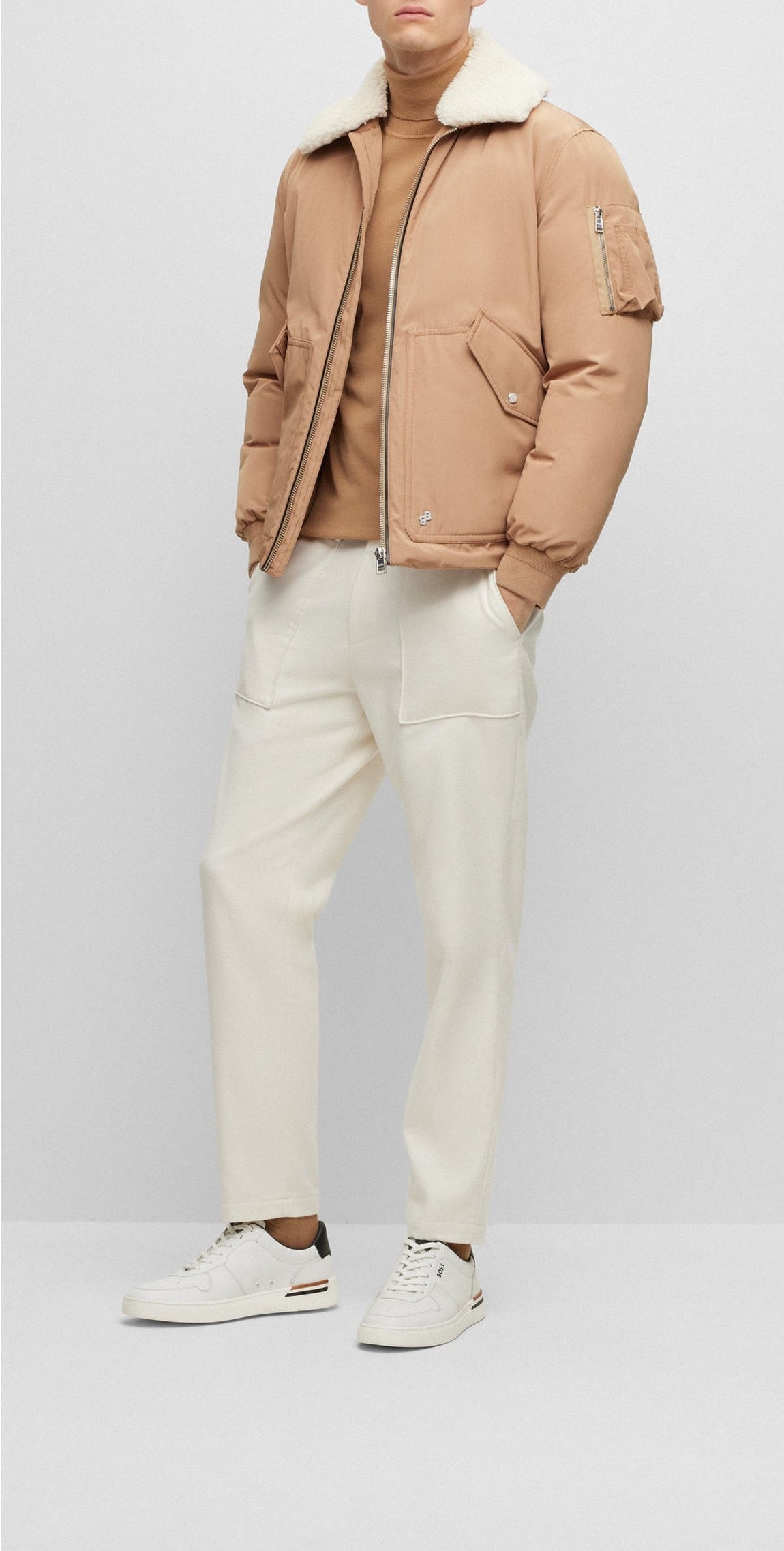 OPEN WHITE // TROUSERS C-PERIN-DS-PATCH-234